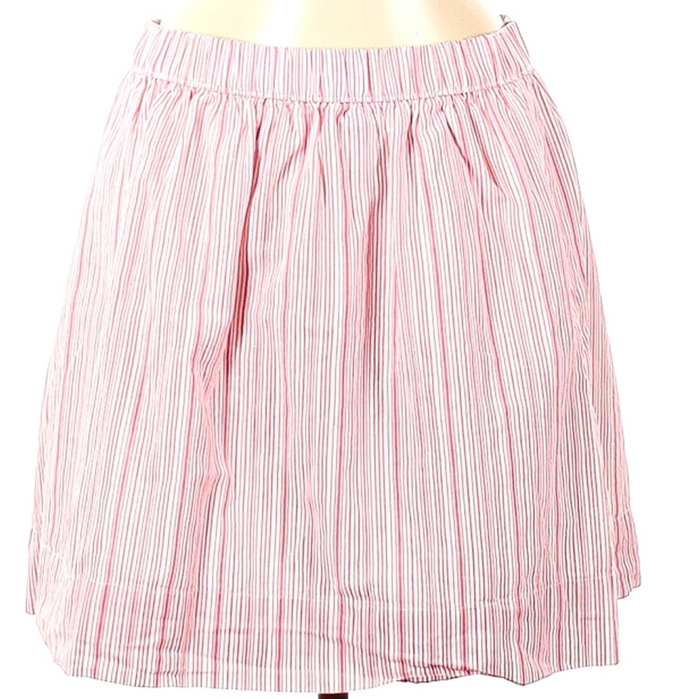 New GAP Women’s Casual Mini Striped Print White Lined Skirt Size XS - Picture 1 of 7